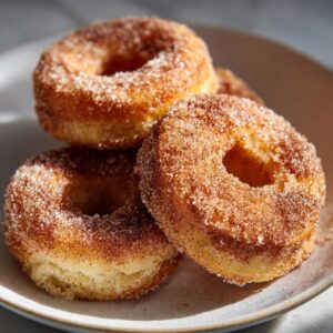 Airfryer Donuts mit Zimt-Zucker - S