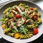 Hähnchen-Pesto-Nudelsalat: Lecker