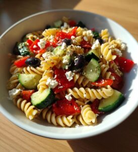 Perfekter Weihnachts Nudelsalat: U