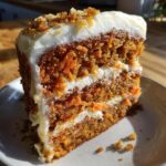 Saftiger Karottenkuchen mit Frischk