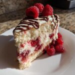 Weiße Schokoladen-Himbeer-Torte :