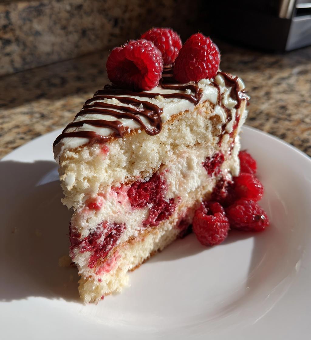 37-min Himmlische Weiße Schokoladen-Himbeer-Torte zaubern