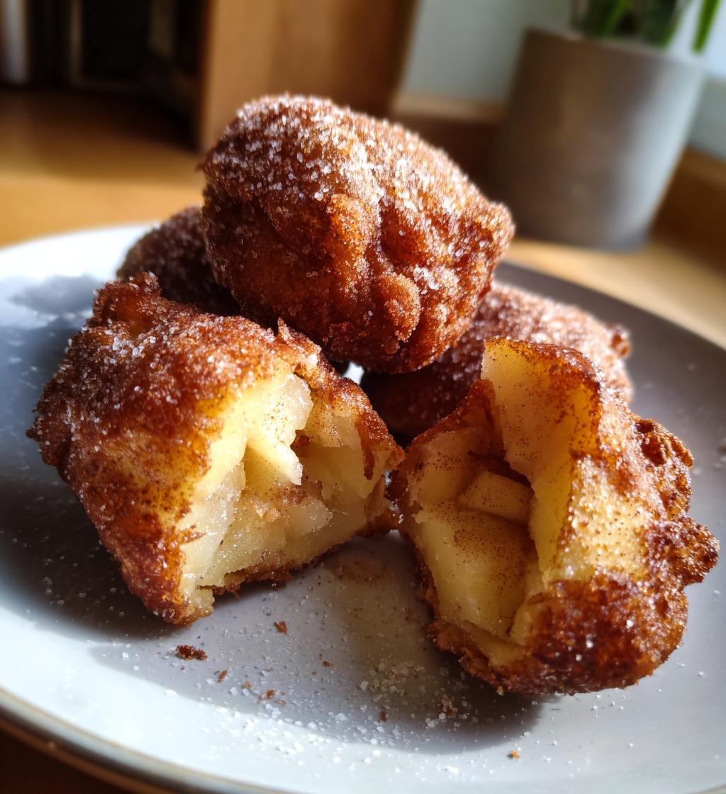 Saftige Apfelkrapfen im Airfryer: Rezept in nur 25 Minuten!