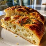 focaccia aus sauerteig