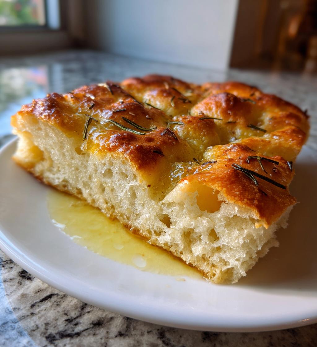 focaccia mit sauerteig