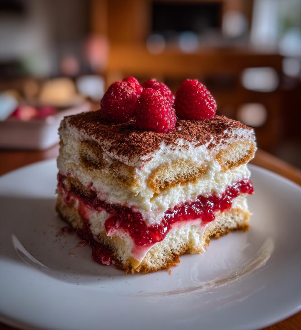 Himbeer Tiramisu ohne Alkohol: Köstlich in nur 20 Minuten