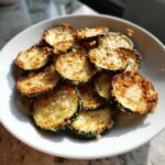 knusprige zucchini scheiben