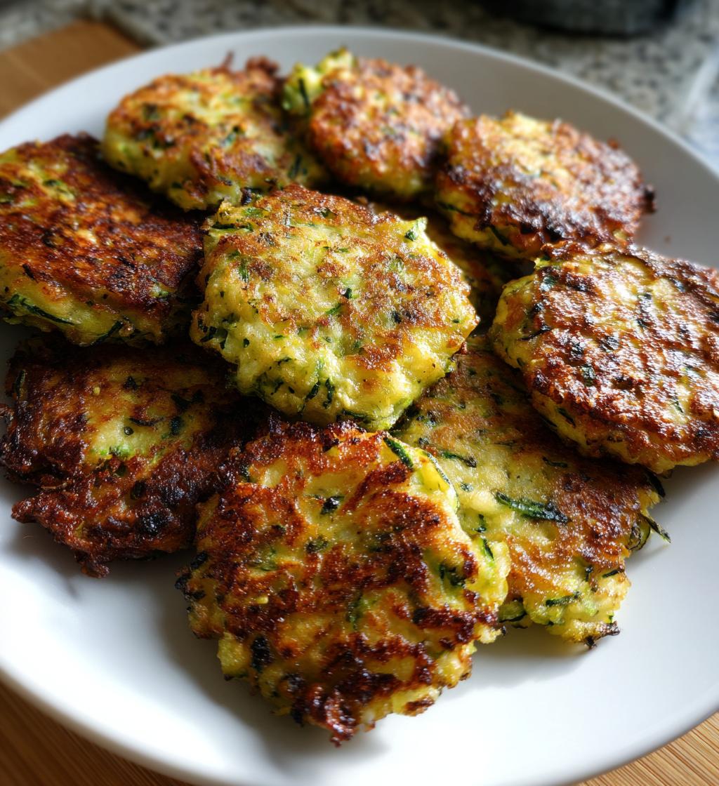 Knusprige Zucchinipuffer in 25 Minuten – perfekt & einfach!