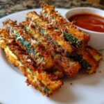 knusprige zucchinistangen