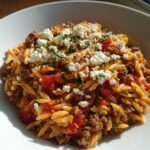 kritharaki rezepte mit hackfleisch