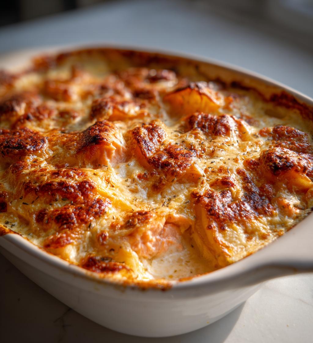 40-Minuten Lachsauflauf: Cremiges Wunder aus dem Backofen