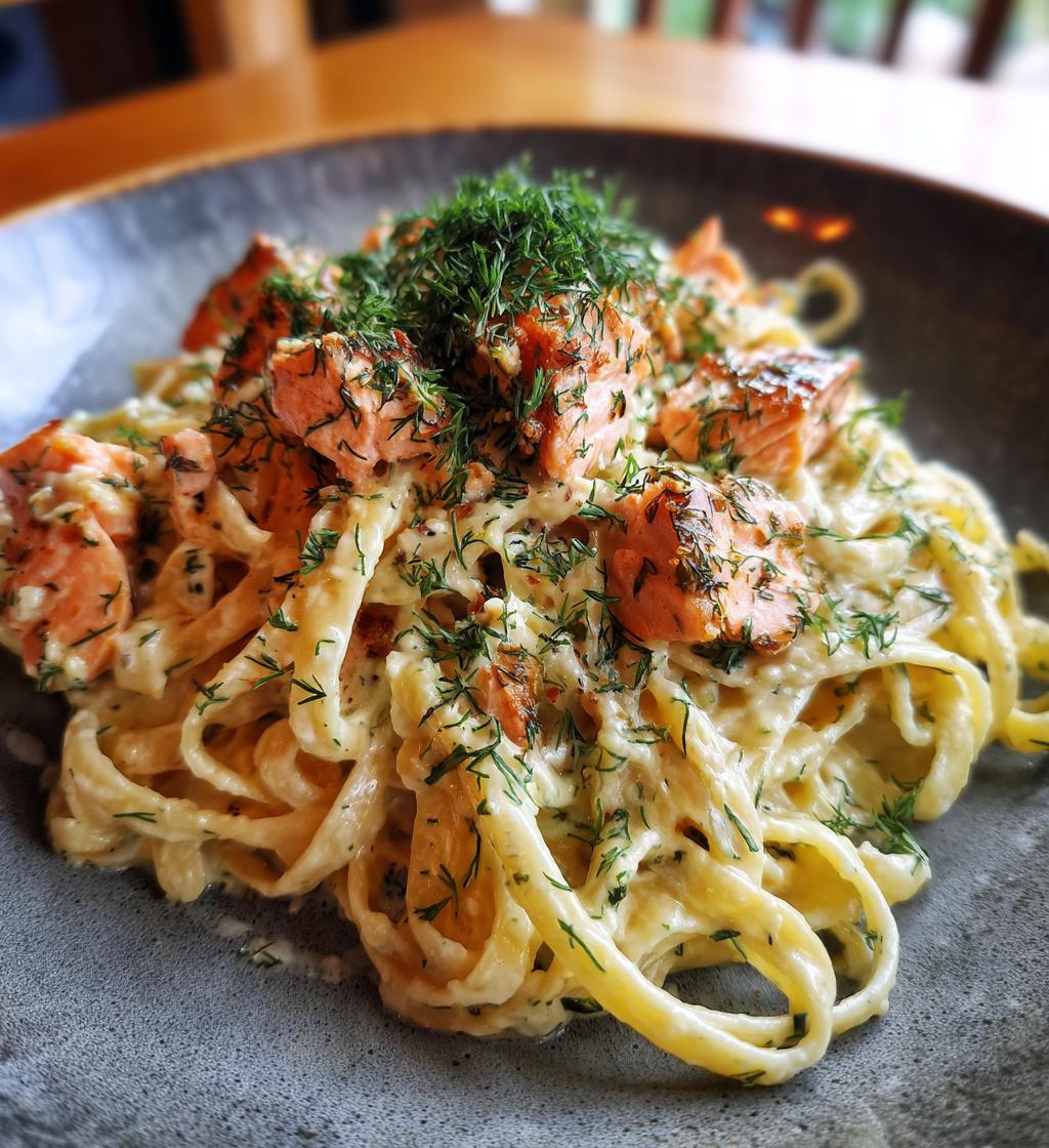 25-Minuten Lachsnudeln Rezept – Cremiger Genuss ganz einfach