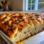 sauerteig discard focaccia