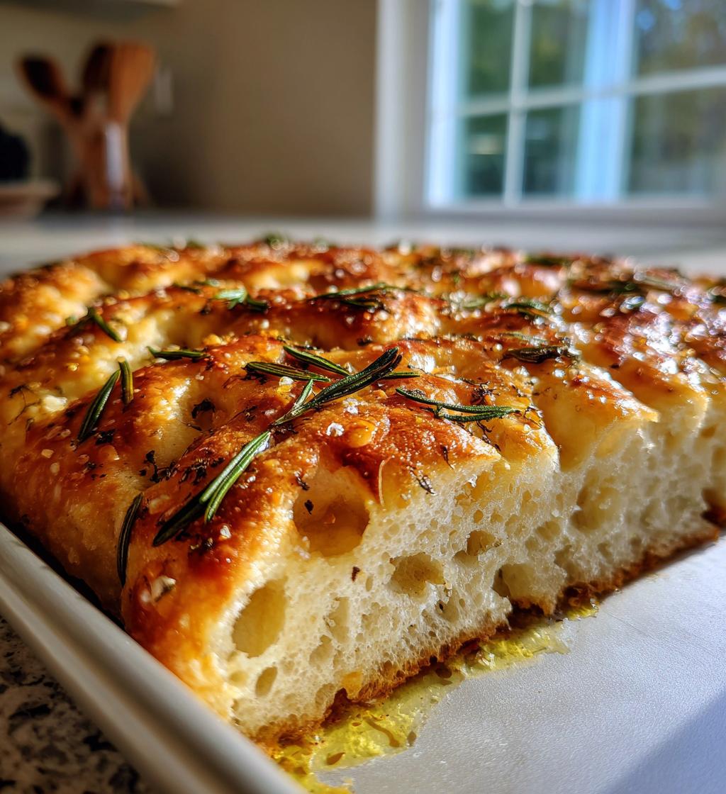 sauerteig discard focaccia